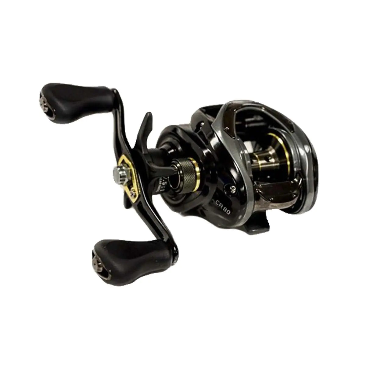 Daiwa CR80 Casting Reel 7.5:1 Gear Ratio 7BB !RB Bearings 15 lb Max Drag Right Hand Black CR80HS (CR80HS)
