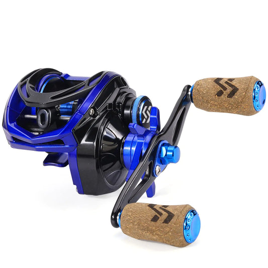 Sougayilang Baitcasting Reels 7.3:1 Gear Ratio Fishing Reel with Magnetic Braking System- Left Handed